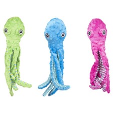 Flamingo Hundespielzeug Bubbly Pl&uuml;sch Oktopus mit Squeaker f&uuml;r Hunde Spa&szlig;