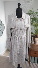 Kelly Brook Lace Trench Coat Jacket Plus Size 20 22 Xl Steampunk Boho Wedding