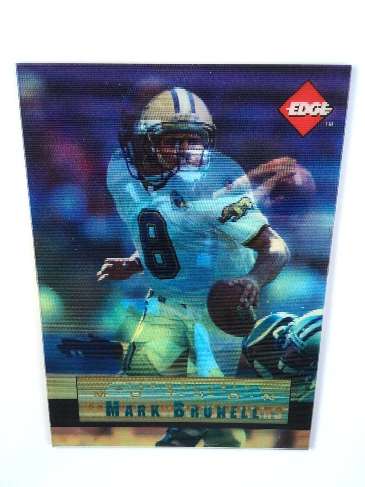 Mark Brunell 1996 Collector's Edge Quantum Motion #6 Jacksonville Jaguars UW - Image 2 of 3