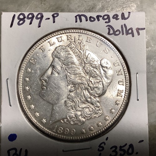 1899-P Morgan Silver Dollar BU - Picture 3 of 4