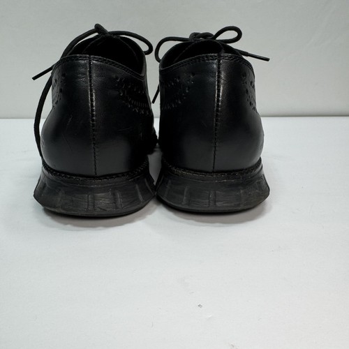 Scarpe Oxford Cole Haan Zerogrand PM2 C20719 da uomo in pelle nera alare 12 M-Leggi - Foto 6 di 11