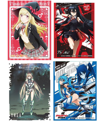 Anime CCG 65-pack Premium Character Card Sleeves [Akame ga Kill!] & more