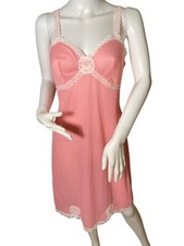 Vintage 1950s St Michael Pink Lingerie Dress