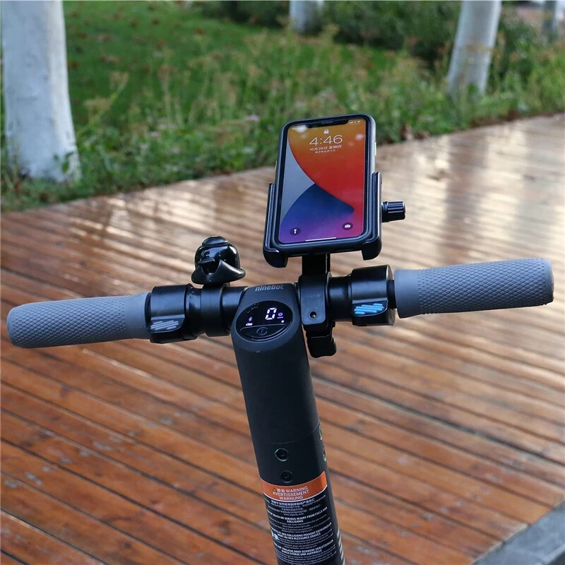 Adjustable Handlebar Phone Mount for Segway Ninebot – Compatible