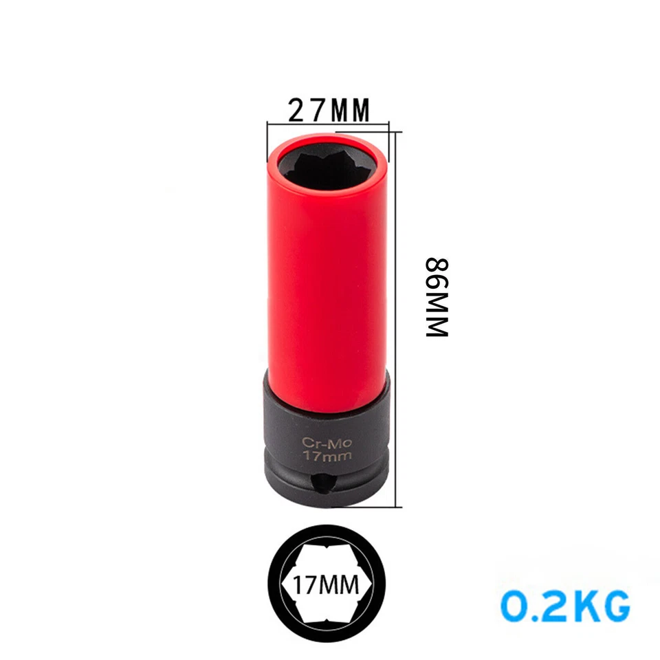 For Mercedes BENZ S Series Tyre 17mm Wheel Lock Nut Socket-Wrench Free Shipping Foto 3 de 4