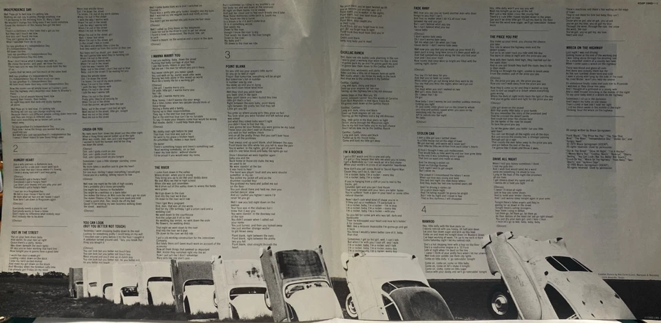 Bruce Springsteen - The River -  2LP - Japan Vinyl - 40AP1960~1 - Image 4 of 4