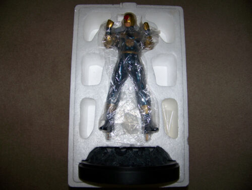 MARVEL COMICS BOWEN DESIGNS NOVA THE HUMAN ROCKET STATUE  - Picture 1 of 12