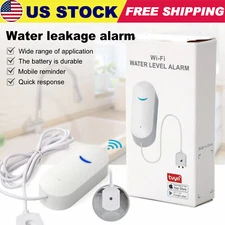 Tuya Smart Wi-Fi Water Leak Sensor remote water leakage Alarm Overflow detector 
