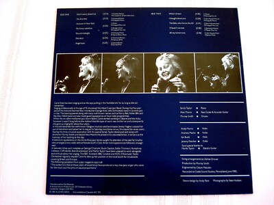 Carol Kidd / All My Tomorrows / レコード CAROL KIDD 