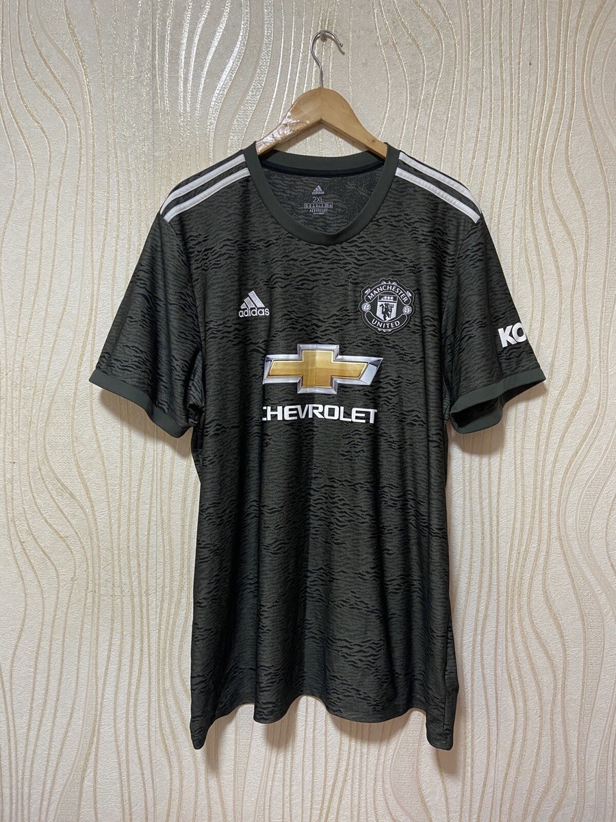 MANCHESTER UNITED 2020 2021 AWAY FOOTBALL SOCCER JERSEY ADIDAS