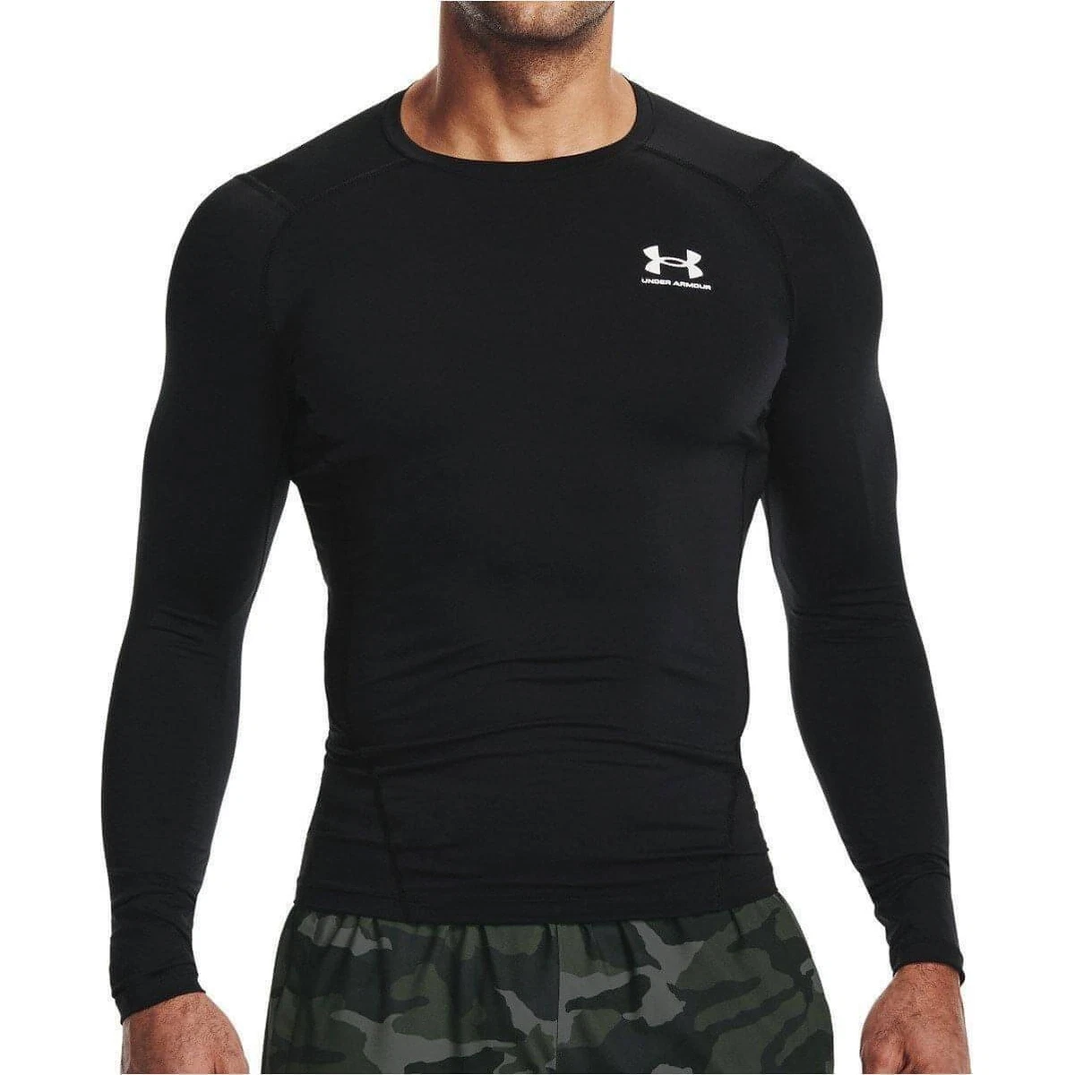 Buy UNDER ARMOUR Men Black HeatGear(r) Compression T Shirt - Tshirts for  Men 8903175