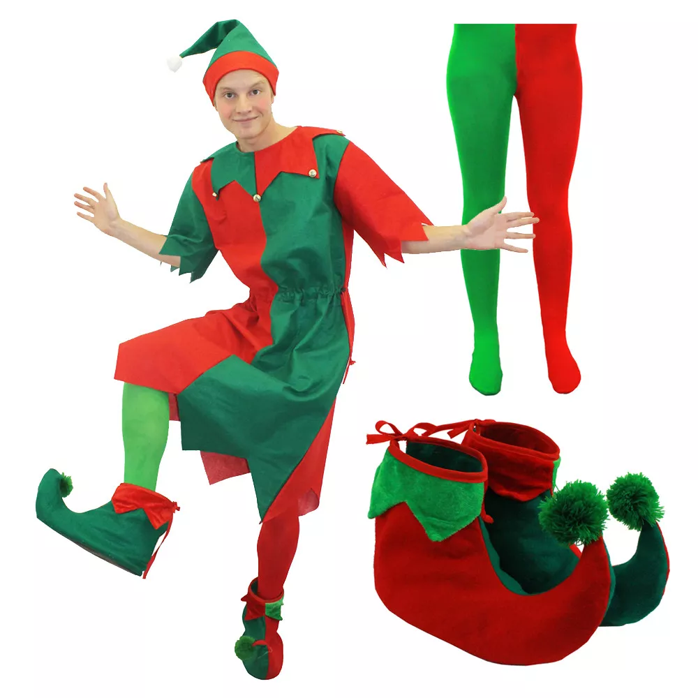 Elf fancy dress clearance mens