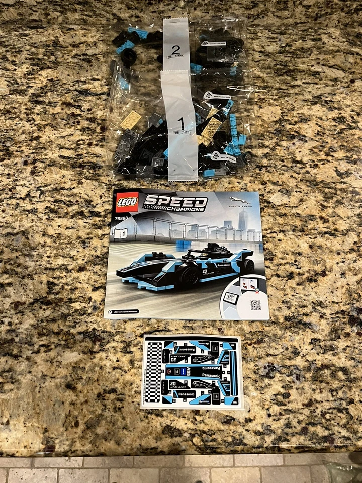 LEGO Speed Champions Jaguar Formula E Panasonic Racing GEN2 Set 76898 New ONLY - Image 2 of 4