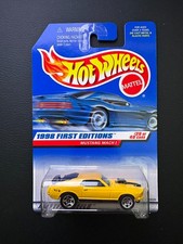 Hot Wheels #670 | Mustang Mach 1 (Yellow + 5SP) | 1998 First Editions