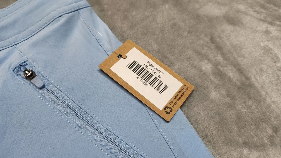 Title Nine Women's Size 10 Cashmere Blue 5" Rogue Shorts NWT - Image 3 of 4