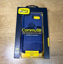 OtterBox Commuter Case for iPhone SE 2022 2020 iPhone 8 7 Blue Heavy Duty