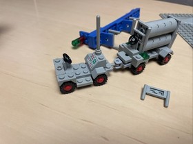 LEGO 483 Alpha-1 Rocket Base, Manual And parts Only.