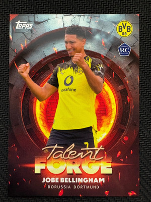 2025-26 Topps Focus BVB - Jobe Bellingham - Talent Forge RC Borussia Dortmund
