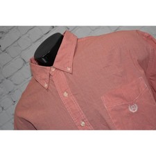 Chaps Cotton Big Tall Short Sleeve Casual Button-Down Shirts for
