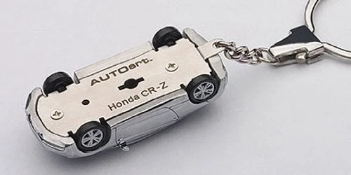 AUTOart 1/87 Scale Honda CR-Z Keychain (Aluminum) Finished Product - Image 4 of 4