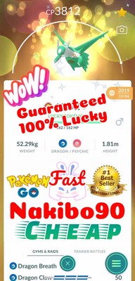 Pokémon Shiny Latios Guaranteed Lucky 100% Tra De Fast And Safe 