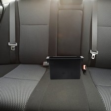 Single Din Car Stereo Radio Storage Box Dash Trim CD Player Holder Auto