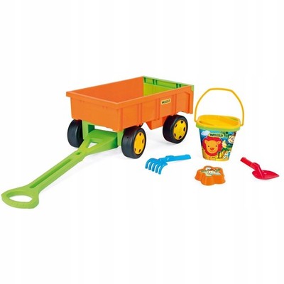 Gigant Anhänger & Sandspielzeug Set - 60kg Tragkraft