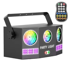 Patterns Laser Light RGB Sound Control DMXS512 LED DJ Disco Stage Lighting
