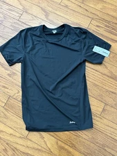 Mens mediium Eastbay Compression Shirt Athletic Undershirt Baselayer Black M