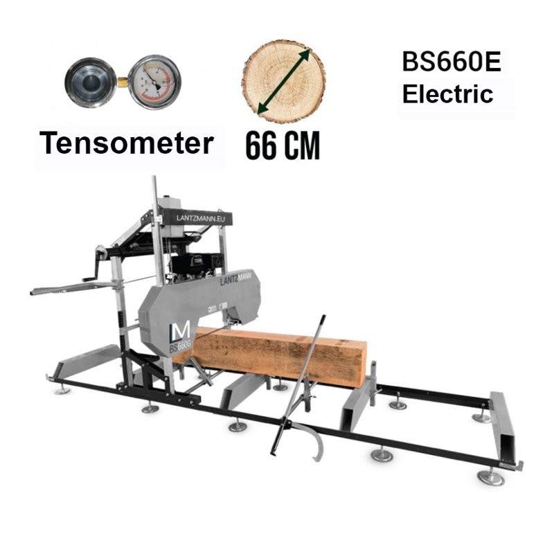 Holzmann Blochbandsäge BBS350_400V Kleinsägewerk Bandsäge Säge 210 kg - Image 5
