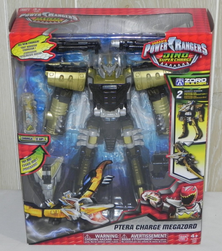 MINT!! Saban’s Power Rangers Dino Charge PTERA CHARGE MEGAZORD - NEW & SEALED!!