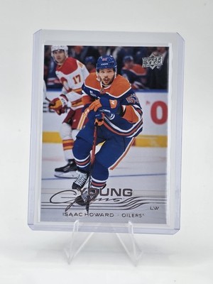 2025-26 Upper Deck Series 2 - Isaac Howard Young Guns #469 Edmonton Oilers