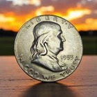 1953-D Franklin Half Dollar 90% Silver