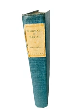 Portrait of Pascal by Mary Duclaux 1927 Harper & Brothers Publishers
