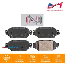 Rear Ceramic Disc Brake Pads For Mazda 3 CX-3 Sport NWF-PRC2042-1684-30