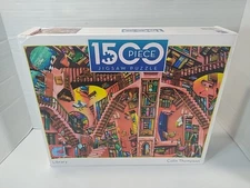 Colin Thompson Library 1500 Piece Jigsaw Puzzle by Ceaco 3401-7 Rare New/Sealed 