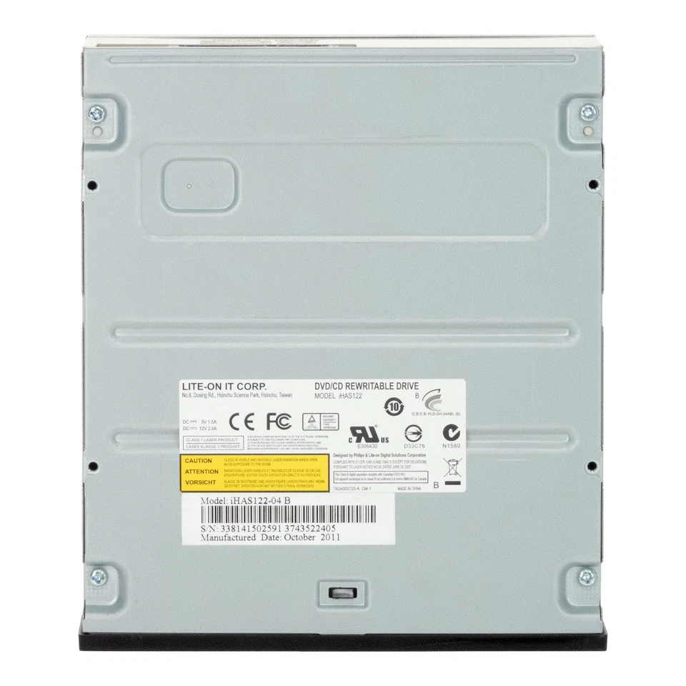Internal Drive Burner Liteon iHAS122 DVD/CD Rewritable Drive SATA 5.25 Inch - Image 3 of 3