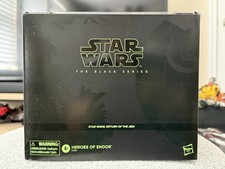 Star Wars Black Series Heroes of Endor. NIB. Box Not Perfect.