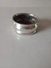 Antique Small Silver Plated Bottle Coaster
