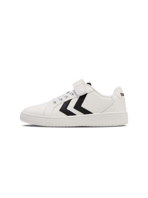 Hummel Derby Court Jr Kinder Freizeitschuhe Sneaker Klettverschluss Sportschuhe