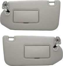 Left Driver Side  Right Passenger Sun Visor with Grey Left Right
