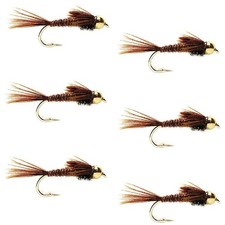 Tungsten Bead Head Nymph Fly Fishing Flies - Pheasant Tail Trout Fly - Nymph ...