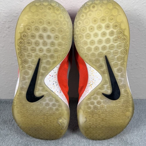 Nike Hyperchase PRM Bright Crimson Silver White 705369-601 Mens Size 10 - Picture 14 of 15
