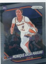 2025 Panini Prizm WNBA MONIQUE AKOA MAKANI RC ROOKIE #98 Base Card MERCURY