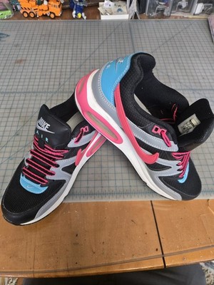 Sz 7 Women's US Nike Air Max 1 Commander Nike Black Blue Gray Pink 397690-010