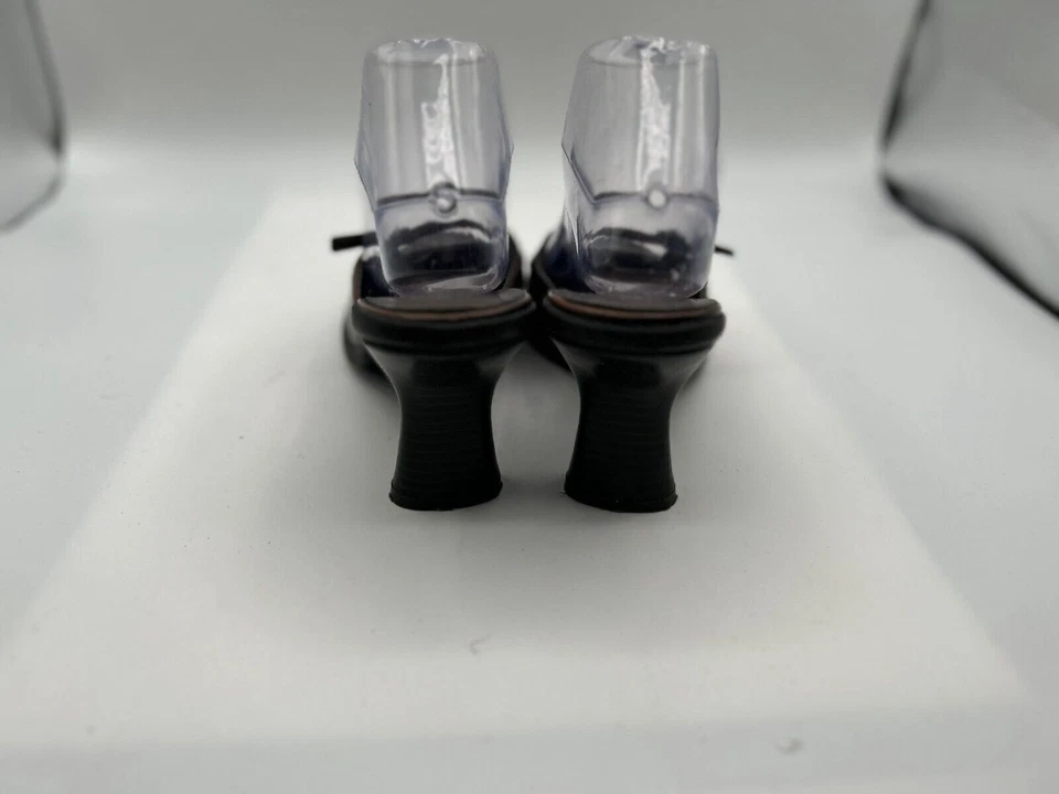 Vintage Unlisted 1995 To 2000 Women's Sz 8.5M Brown Unworn High Heel Mule Shoes - Image 2 of 4