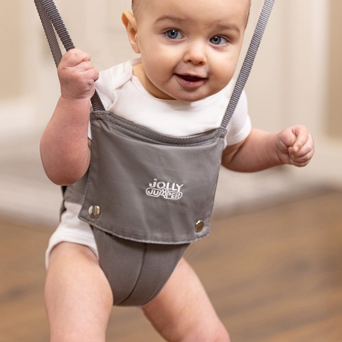 Sillín Jolly Jumper Elite Gris - El Jolly Jumper Original con Super Soporte y P - Imagen 2 de 5