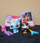 LPS- Littlest Pet Shop Woodpecker & Rabbit G7 #411 & #412 w/ Accessories  — photo 1