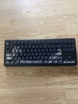 Custom Mechanical Keyboard | Wave-Themed Build | Creamy Thock