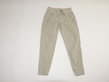 Athleta Women's Trekkie Mid Rise Legacy Jogger Pants Size 2 Beige 26" Inseam EUC
